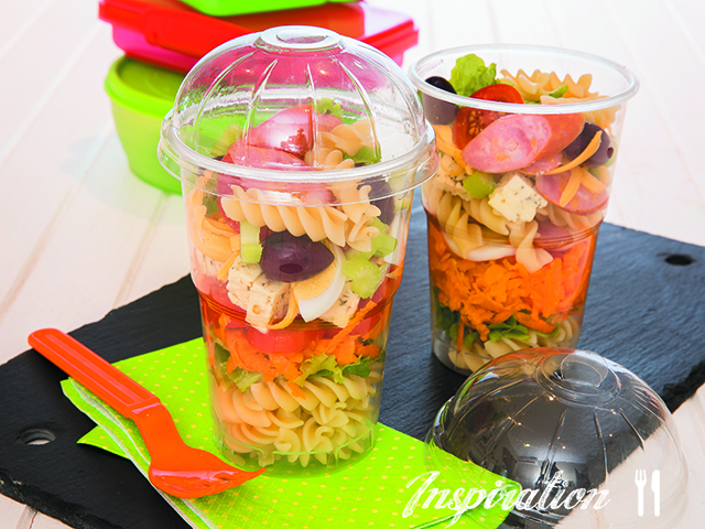 Pasta and Salad Cups