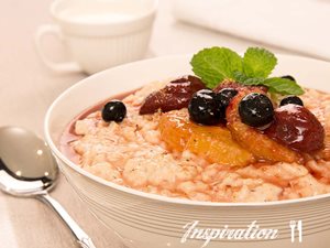 Coconut and Berry Porridge