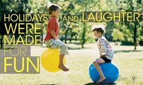 Holidays and laughter