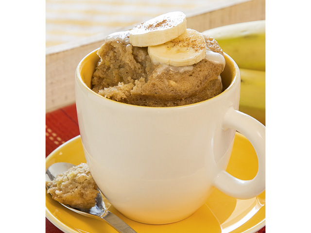 Banana Breakfast Cake in a Mug