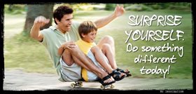 Surprise yourself