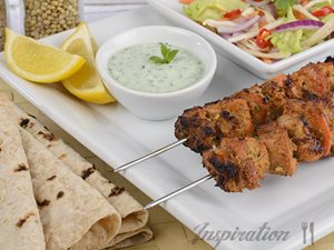 Tikka Masala Chicken with Roti