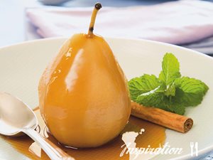 Tea Soaked Pears