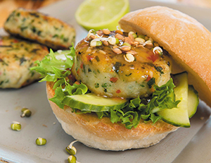 Thai Fish Burgers