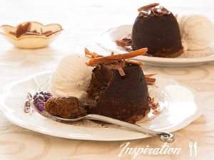 Chocolate Volcano Lava Pudding