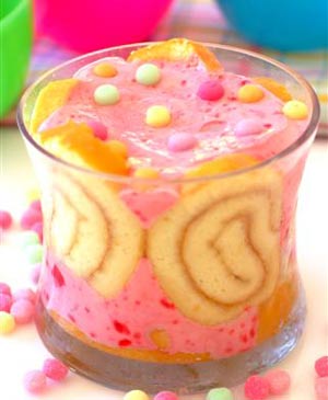 Swiss Roll Fridge Dessert