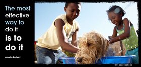 The most effective way to do it